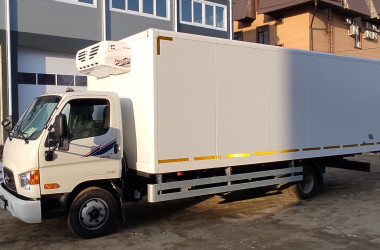Мощный рефрижератор FG 7000 установлен на Hyundai HD 78