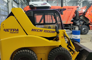Кондиционер FE 350 на погрузчике ЧЕТРА МКСМ 1000