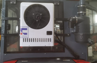 КОНДИЦИОНЕР FRIDGE FE 350S - ПЕРВАЯ УСТАНОВКА: ПОГРУЗЧИК JAC CPCD 80