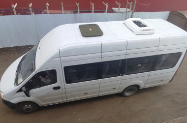 Кондиционер FC 130Т на микроавтобусе Газель НН